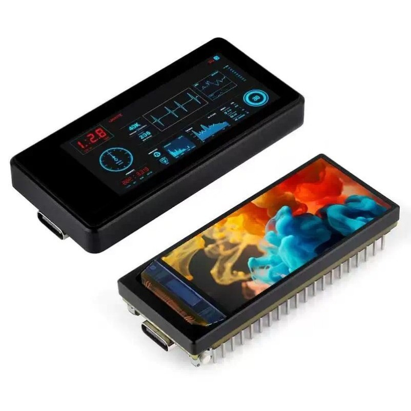 Sensor Kit Arduino - บอร์ดพัฒนา ESP32 S3 หน้าจอสัมผัส AMOLED ขนาด