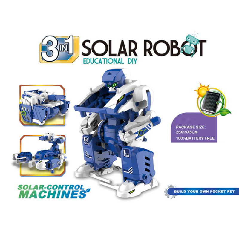 Stem Robotics Kit - ชุดหุ่นยนต์ 3 ใน 1 การศึกษา DIY