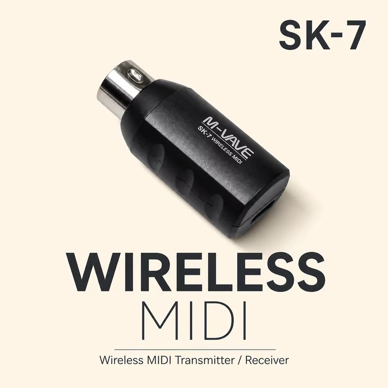 Electronics Project Kit - สินค้าพร้อมส่ง M-Vave Sk7 อะแดปเตอร์ Midi ไร้สาย