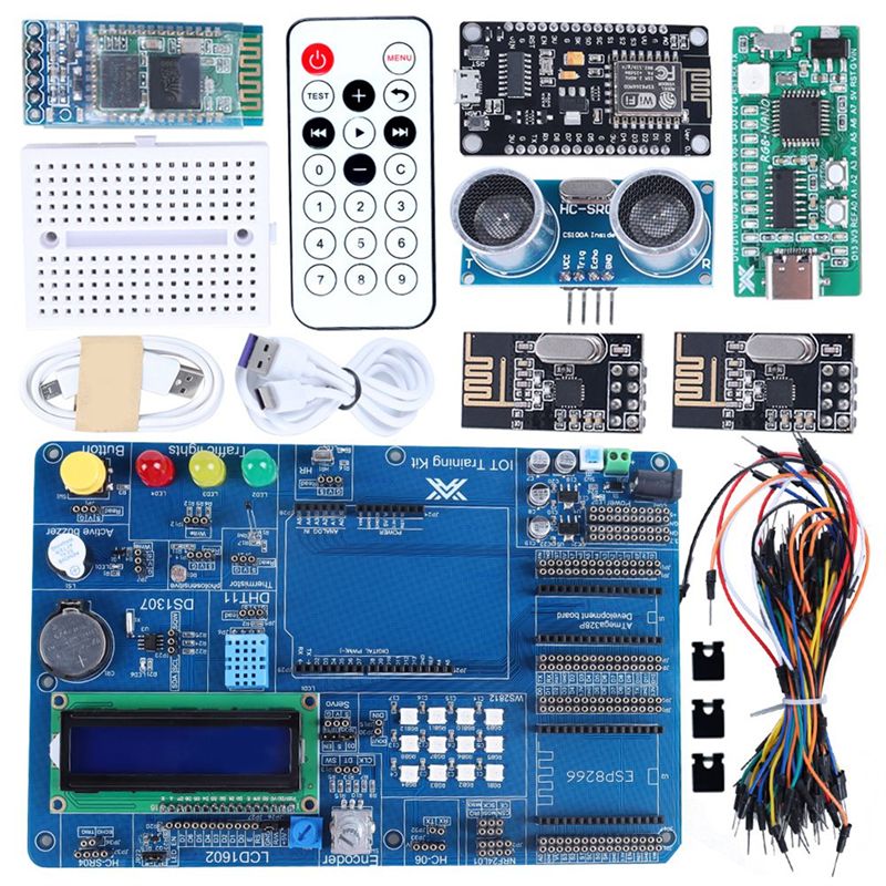 Iot Kit Beginner - [A92Z!NEW】 ชุดเริ่มต้น IOT ระดับมืออาชีพสำหรับชุดโปรแกรมอาร์ดูโน่ ชุดโครงการอิเล็กทรอนิกส์อัตโนมัติสำหรับผู้เริ่มต้นในการสร้างชุ
