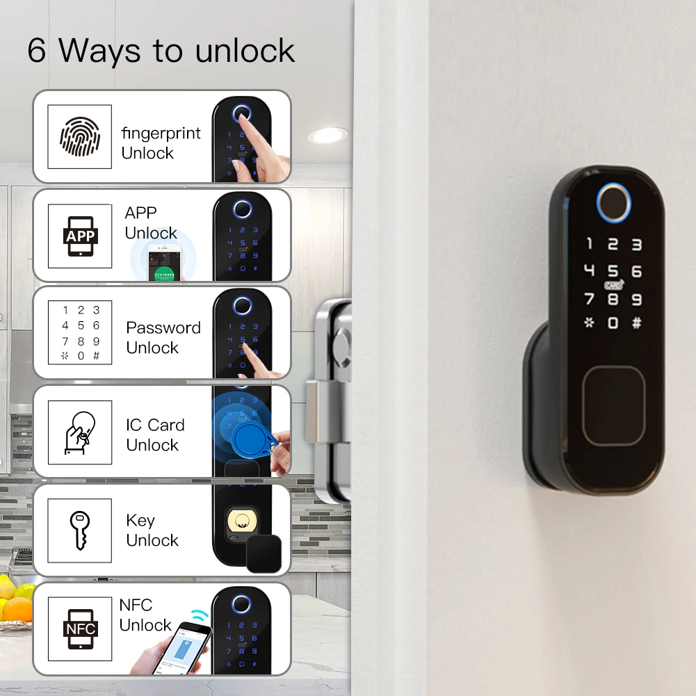 Moes WiFi Tuya ล็อคด้วยลายนิ้ว - Smart Door Lock Wifi บทวิจารณ์และราคา