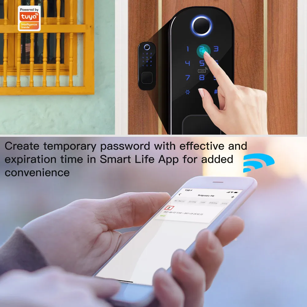 Moes WiFi Tuya ล็อคด้วยลายนิ้ว - Smart Door Lock Wifi บทวิจารณ์และราคา