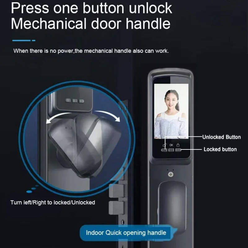 ระบบล็อคประตูอัจฉริยะพร้อมฟังก - Smart Door Lock Wifi บทวิจารณ์และราคา