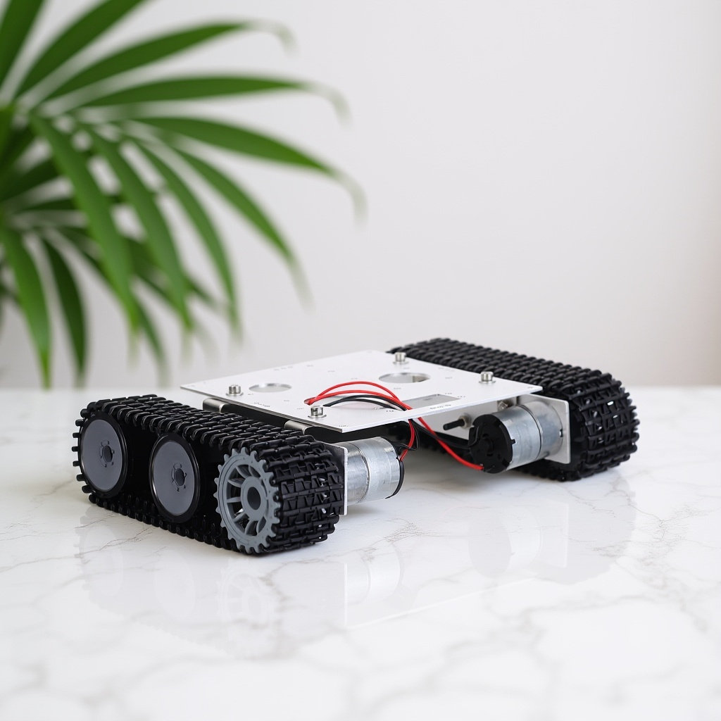 ชุดโครงรถถังหุ่นยนต์โลหะ - ชุด - Stem Robotics Kit บทวิจารณ์และราคา
