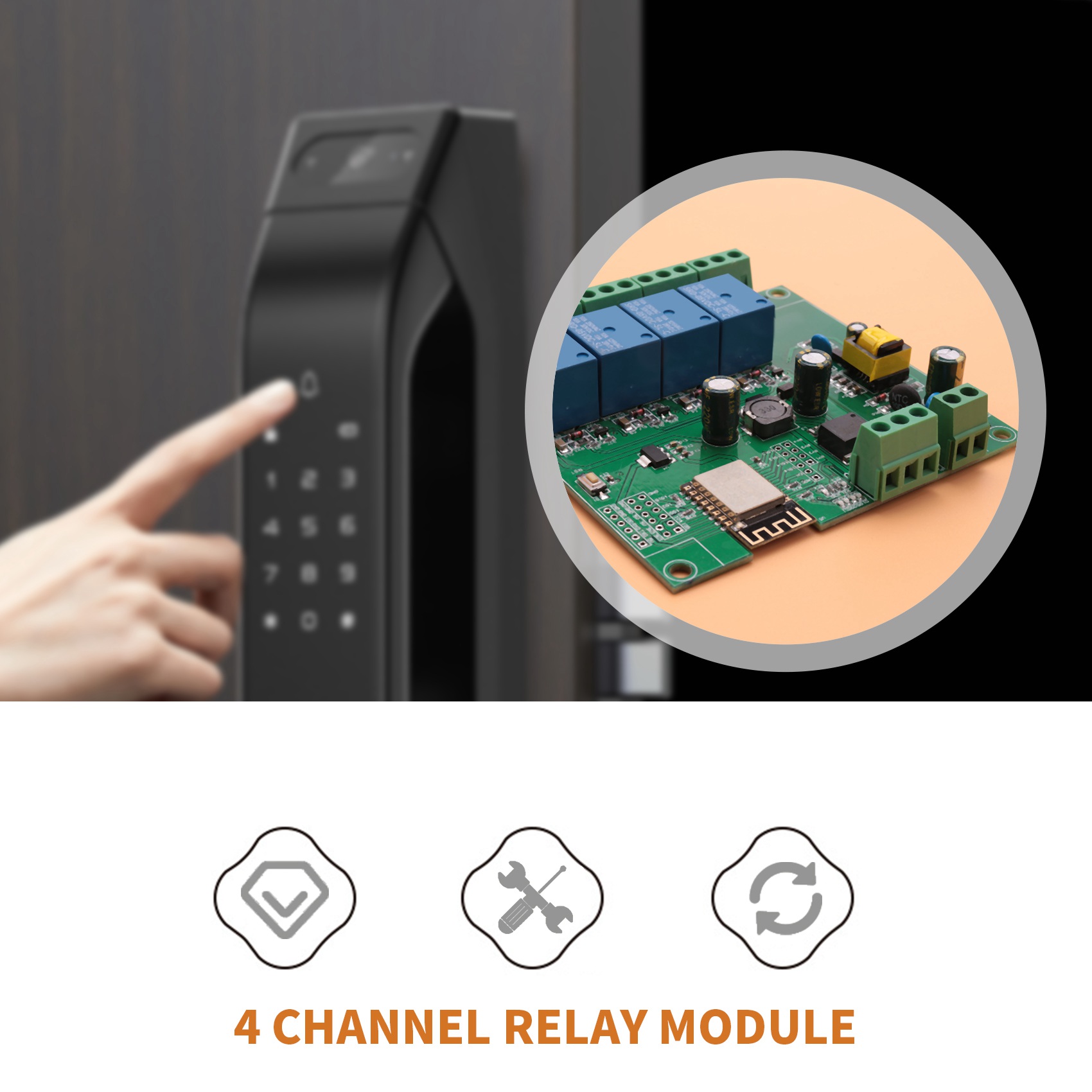 SCLS ESP8266 ไร้สาย WIFI 4 ช่อ - Esp8266 Relay Module บทวิจารณ์และราคา