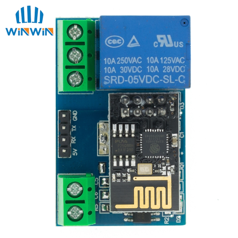 โมดูลรีเลย์ WiFi 5V สำหรับสมาร - Esp8266 Relay Module บทวิจารณ์และราคา