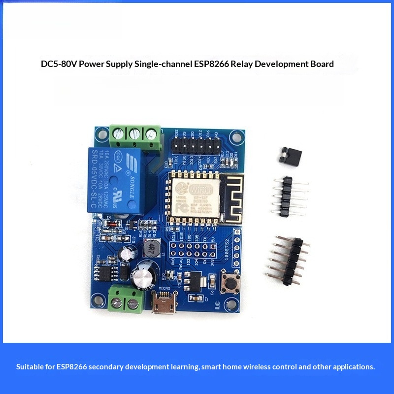 โมดูลรีเลย์ช่องสัญญาณเดียว ESP - Esp8266 Relay Module บทวิจารณ์และราคา