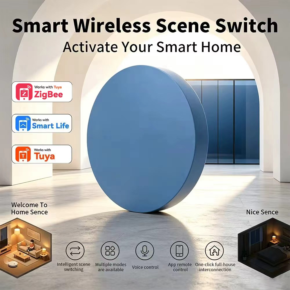 ปุ่มกดควบคุมฉากอัจฉริยะ Zigbee - Smart Home Automation Kit บทวิจารณ์และราคา
