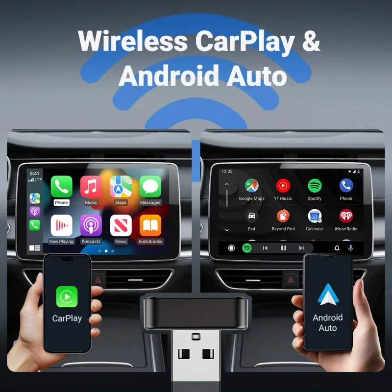 อะแดปเตอร์ไร้สาย CarPlay และ A - Wifi Smart Plug บทวิจารณ์และราคา