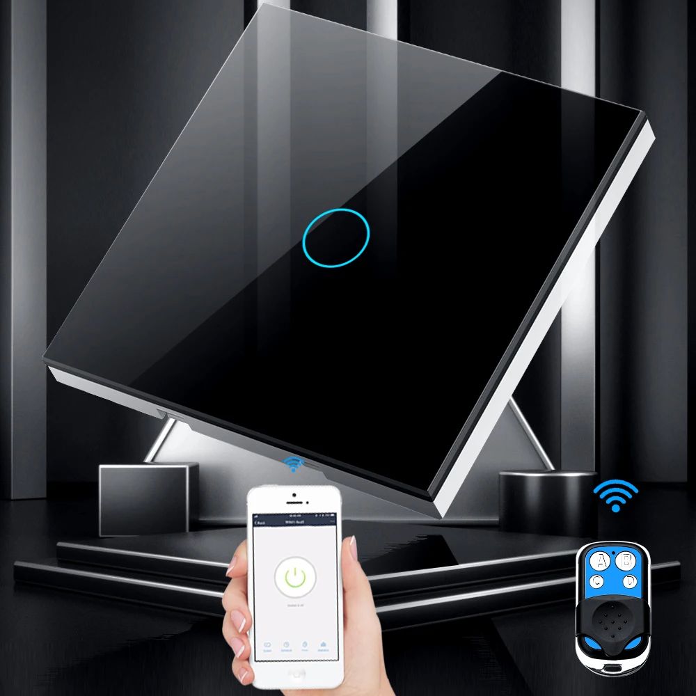 Tuya EU WiFi + RF433 สมาร์ทรีโ - Smart Light Switch Wifi บทวิจารณ์และราคา